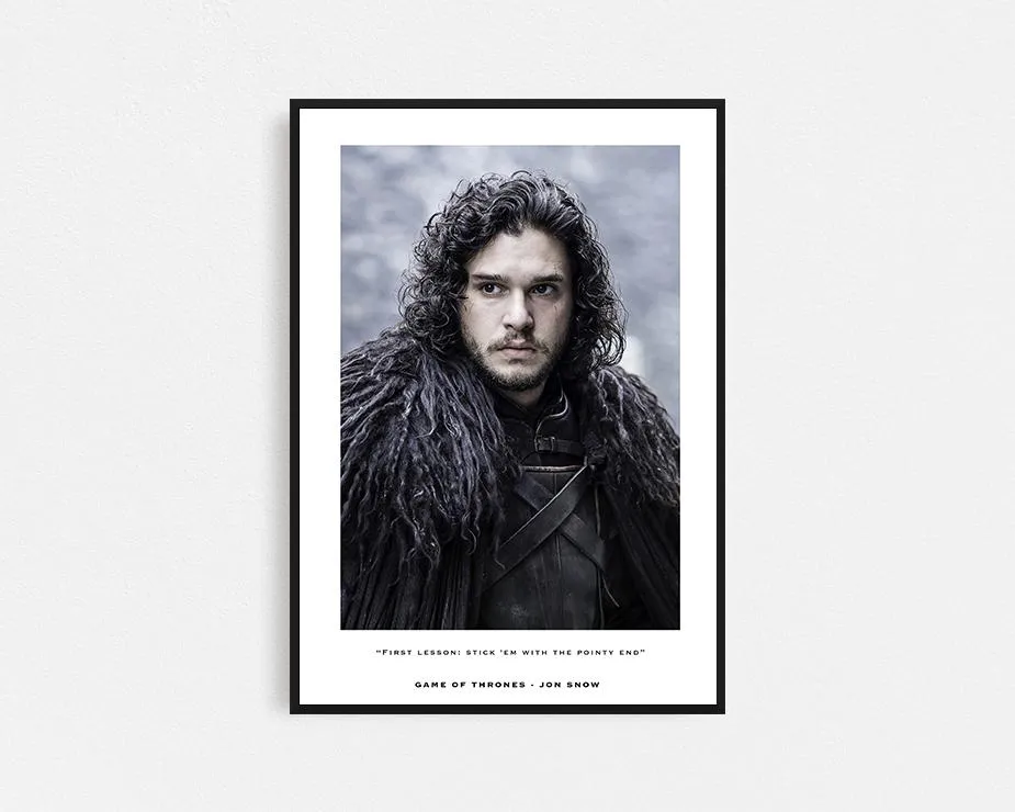 Game of Thrones Jon Snow Frame