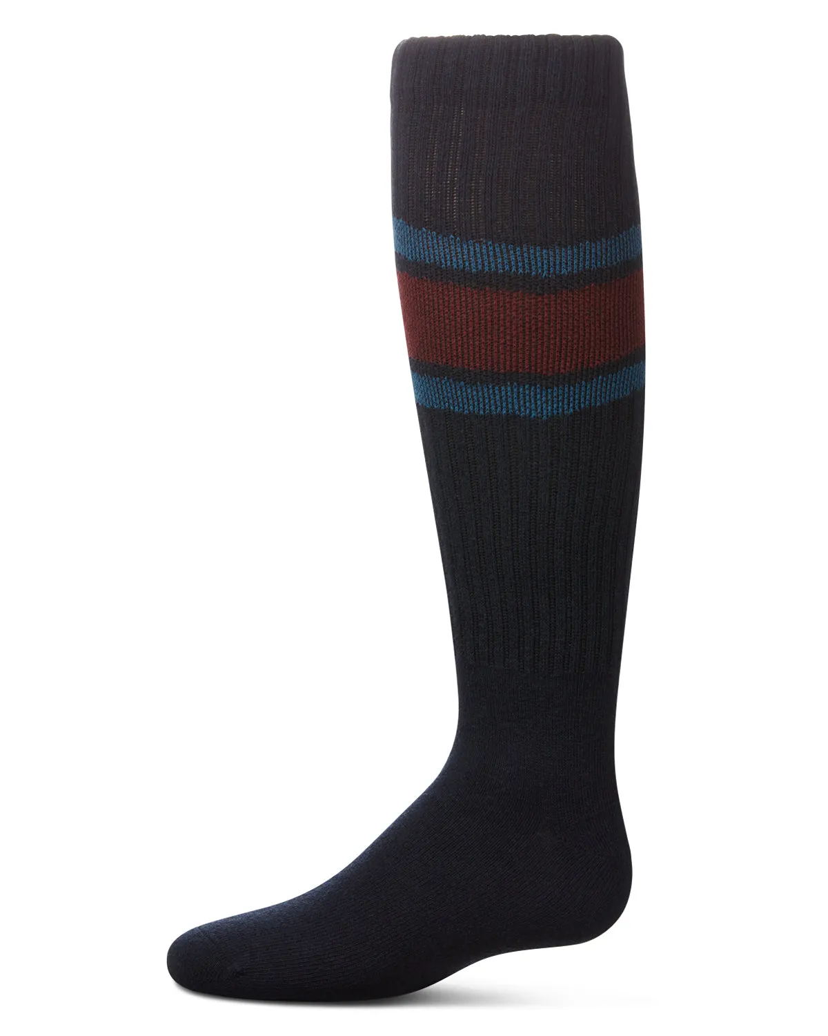 Girls Chevron V Knee High Socks