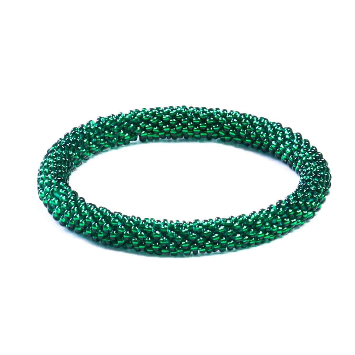 Green Thumb | Himalayan Glass Bead Bracelet