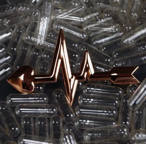 Heartbeat Arrow Pin