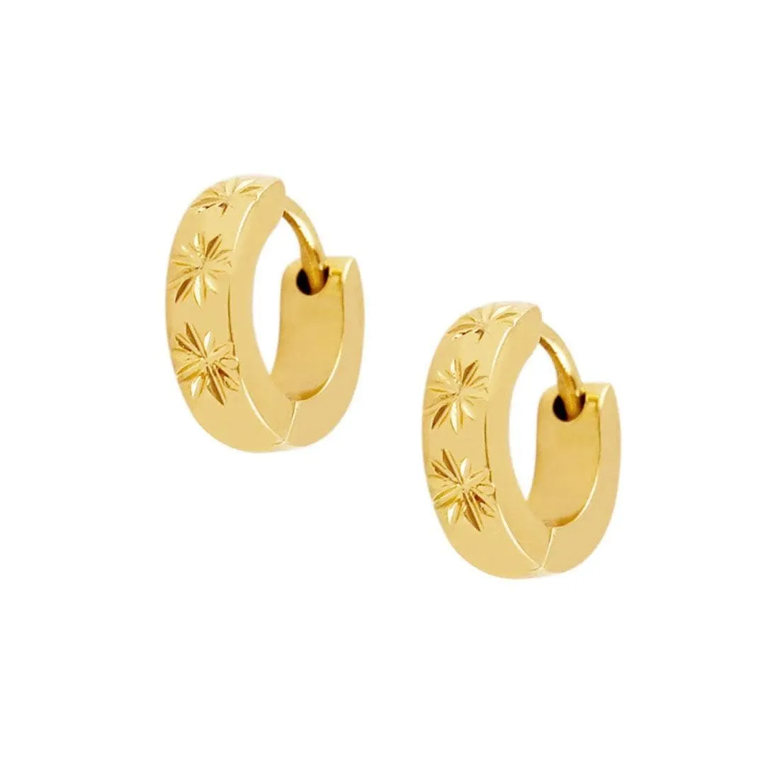 Jagger Huggie Hoop Earrings