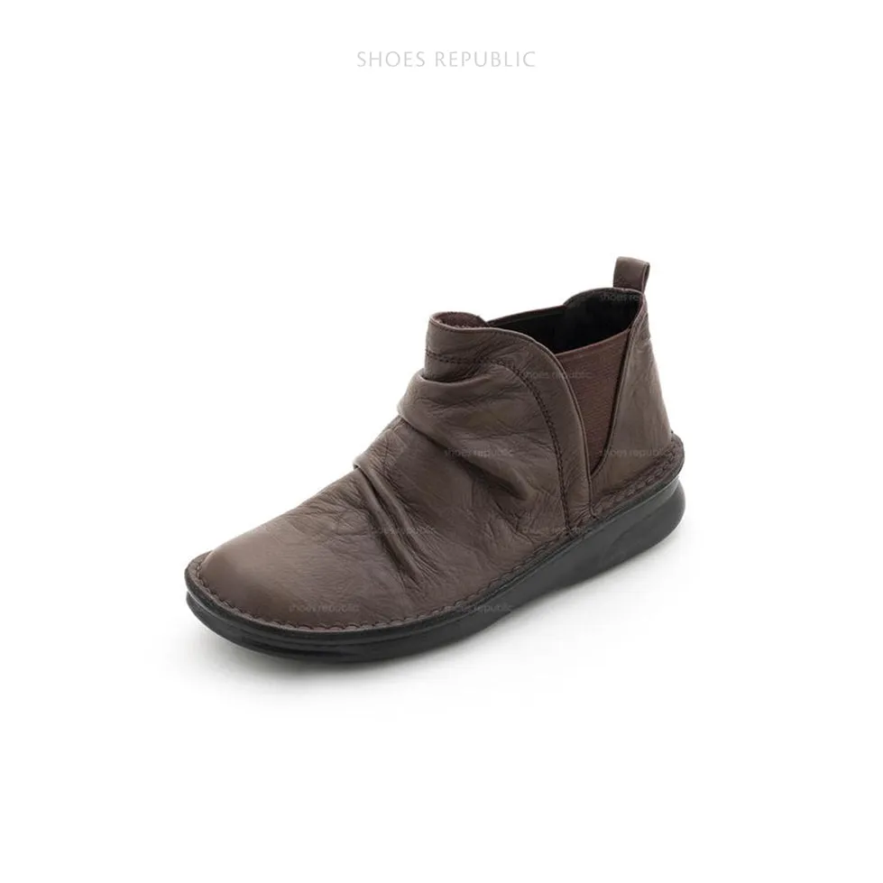 Jin Dark Brown Real Support Soft Boots