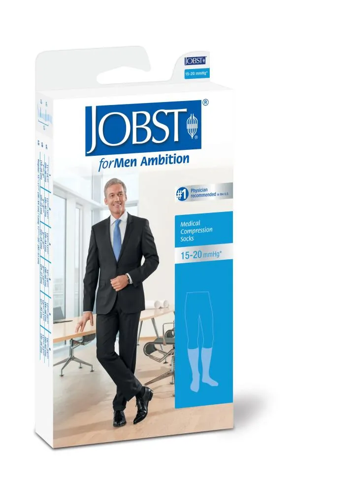 JOBST® FOR MEN AMBITION SOFTFIT KNEE 15-20mmHg