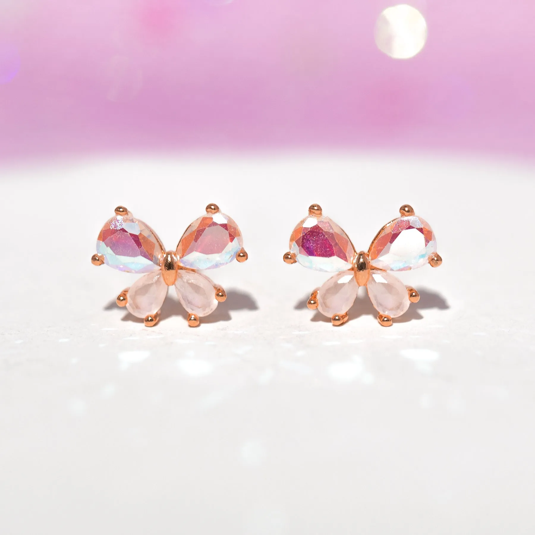 Kaleidoscope Butterfly Studs