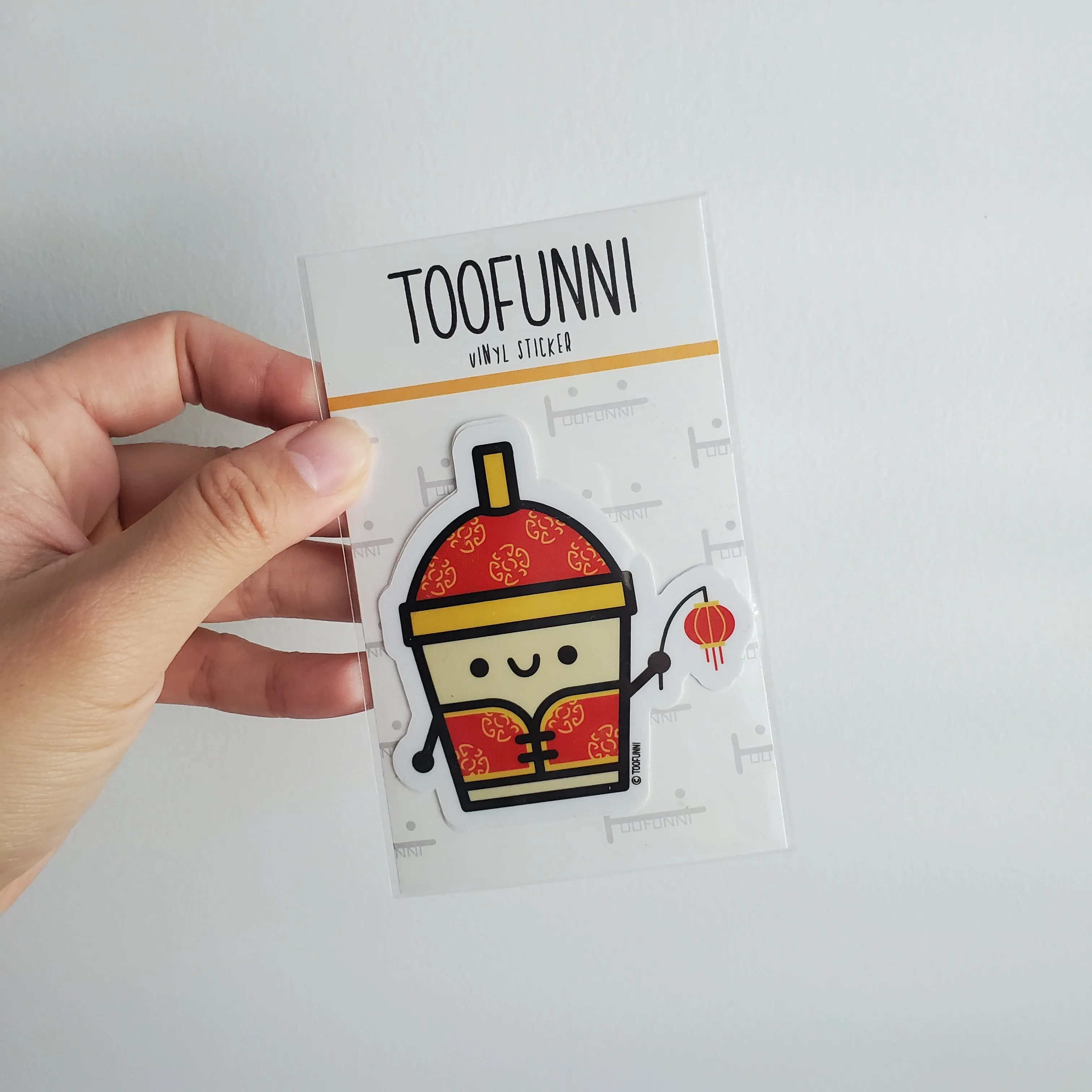 LNY BUBBLE TEA - Vinyl Sticker (Limited Edition)