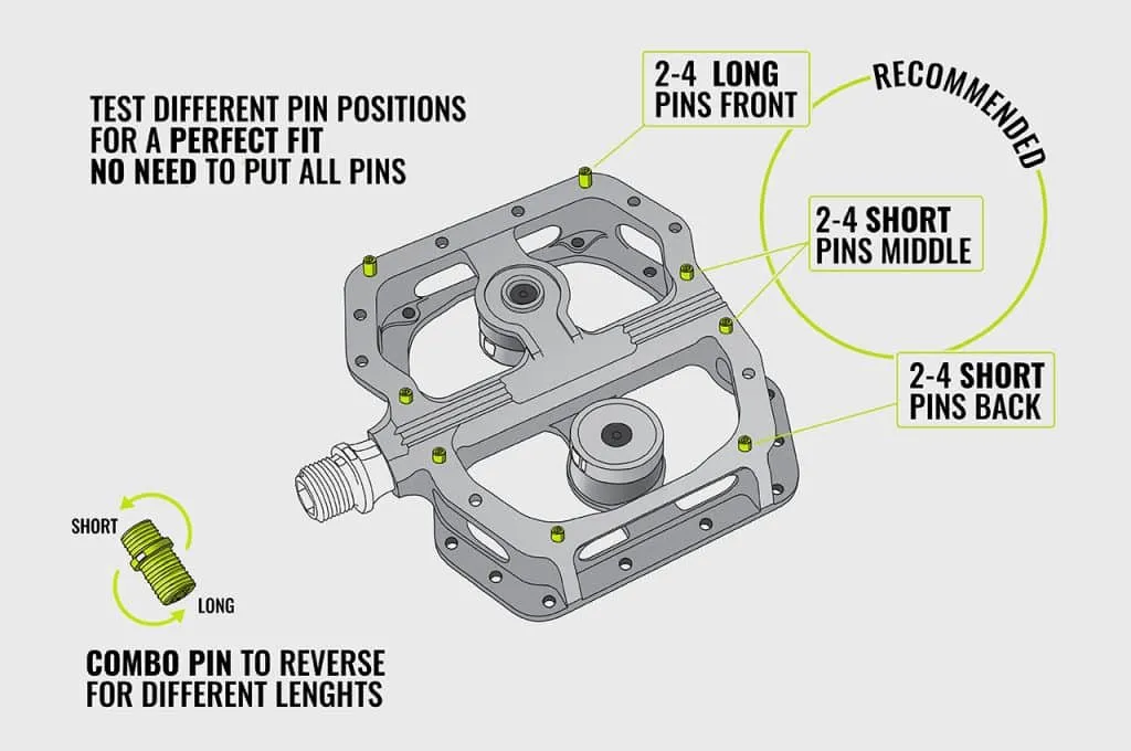 MAGPED Pedali MTB Enduro2 200N