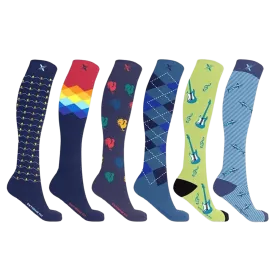 Men's Collection Compression Socks (6-Pairs)