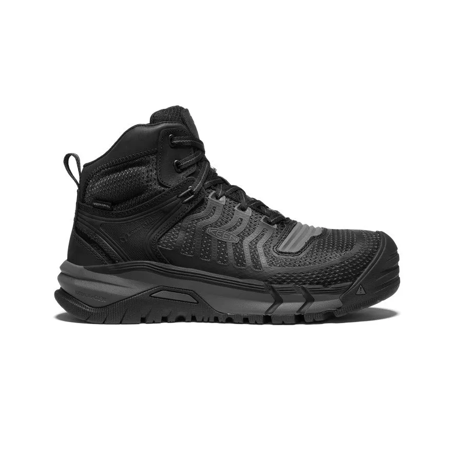 Men's CSA Kansas City Waterproof Boot (Carbon-Fiber Toe)  |  Black/Gun Metal