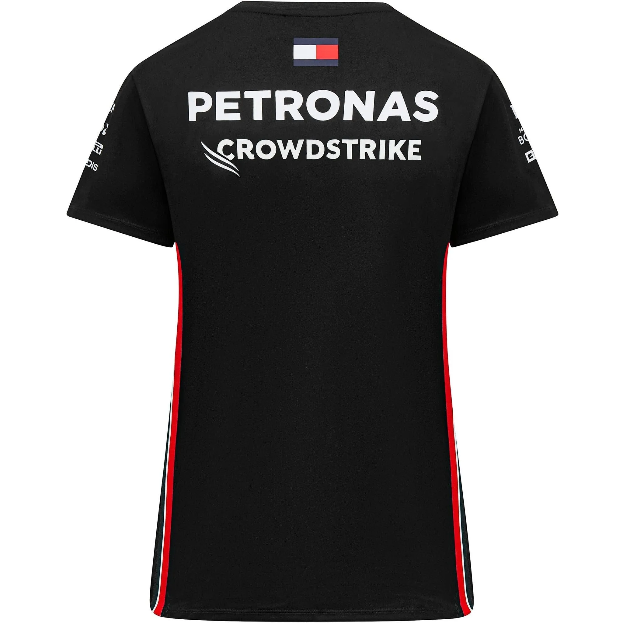 Mercedes AMG Petronas F1 2023 Women's Driver T-Shirt - Black/White