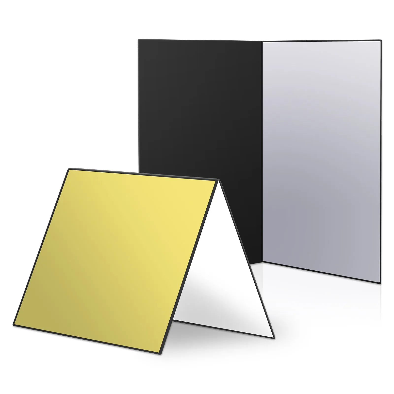 NEEWER 2 Pack 3-in-1 12” x 8” A4 Size Light Reflector Cardboard