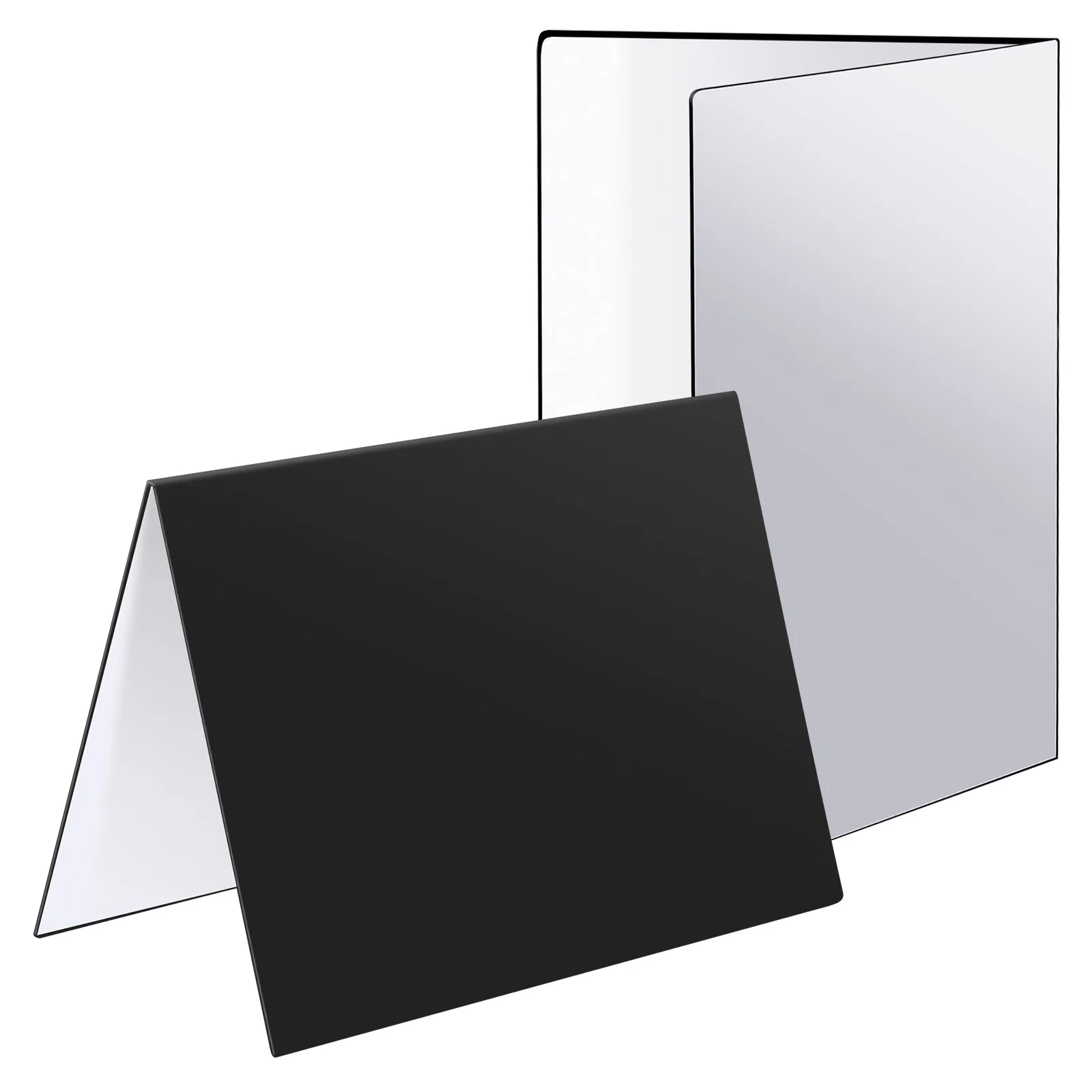 NEEWER 2 Pack 3-in-1 12” x 8” A4 Size Light Reflector Cardboard