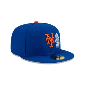 NEW YORK METS PATCHWORK UNDERVISOR 59FIFTY FITTED