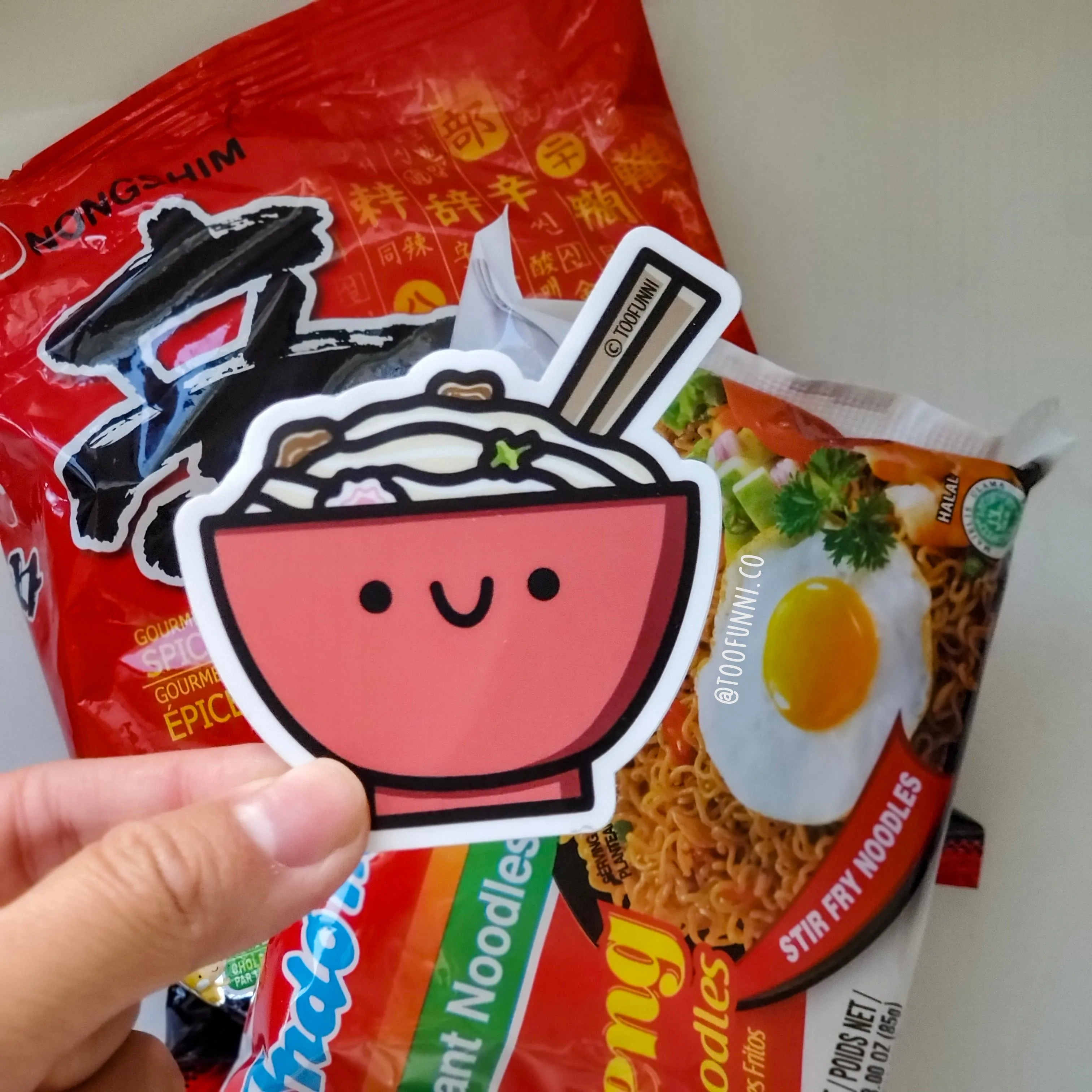 NOODLES - Vinyl Sticker