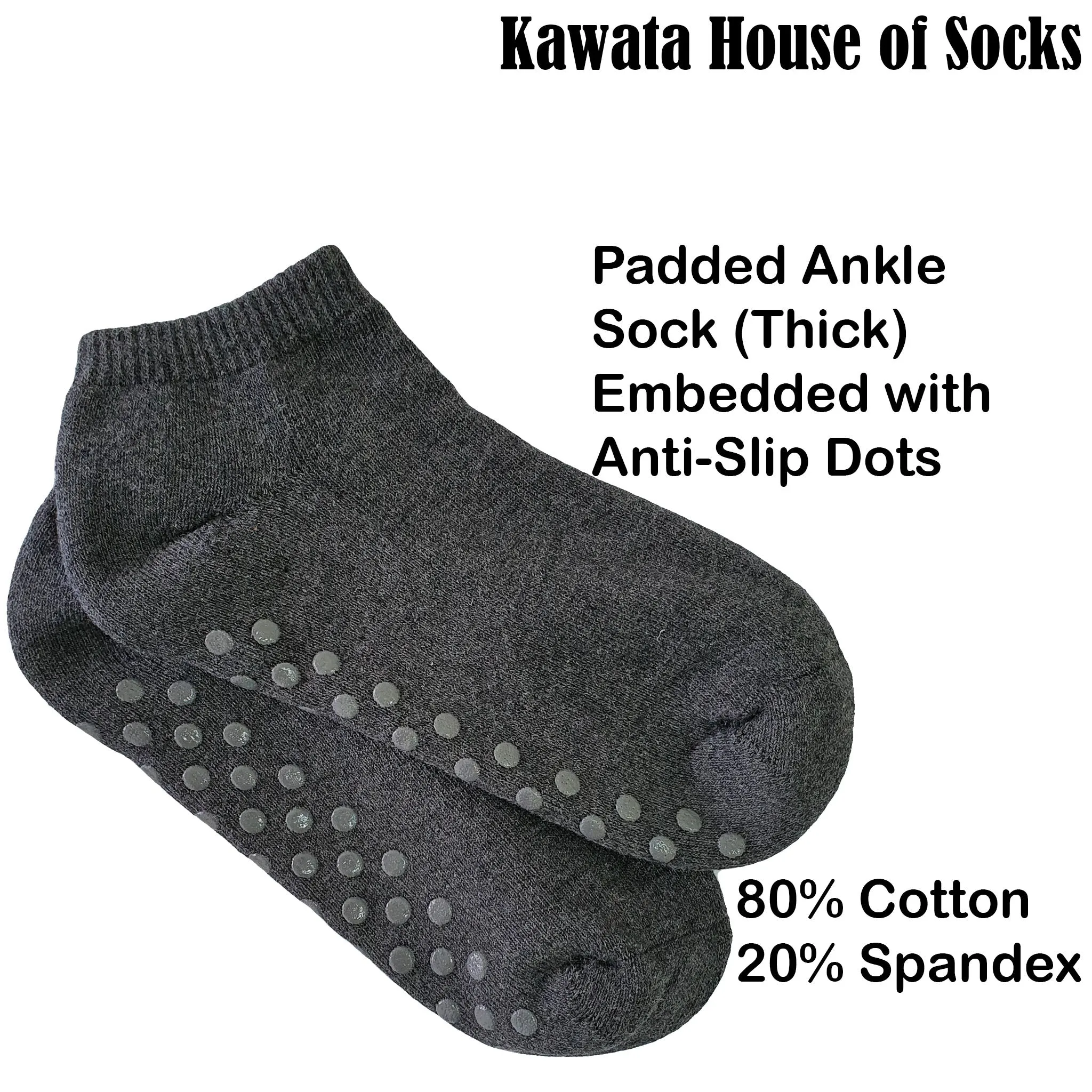 Padded Anti-Slip Cotton Socks