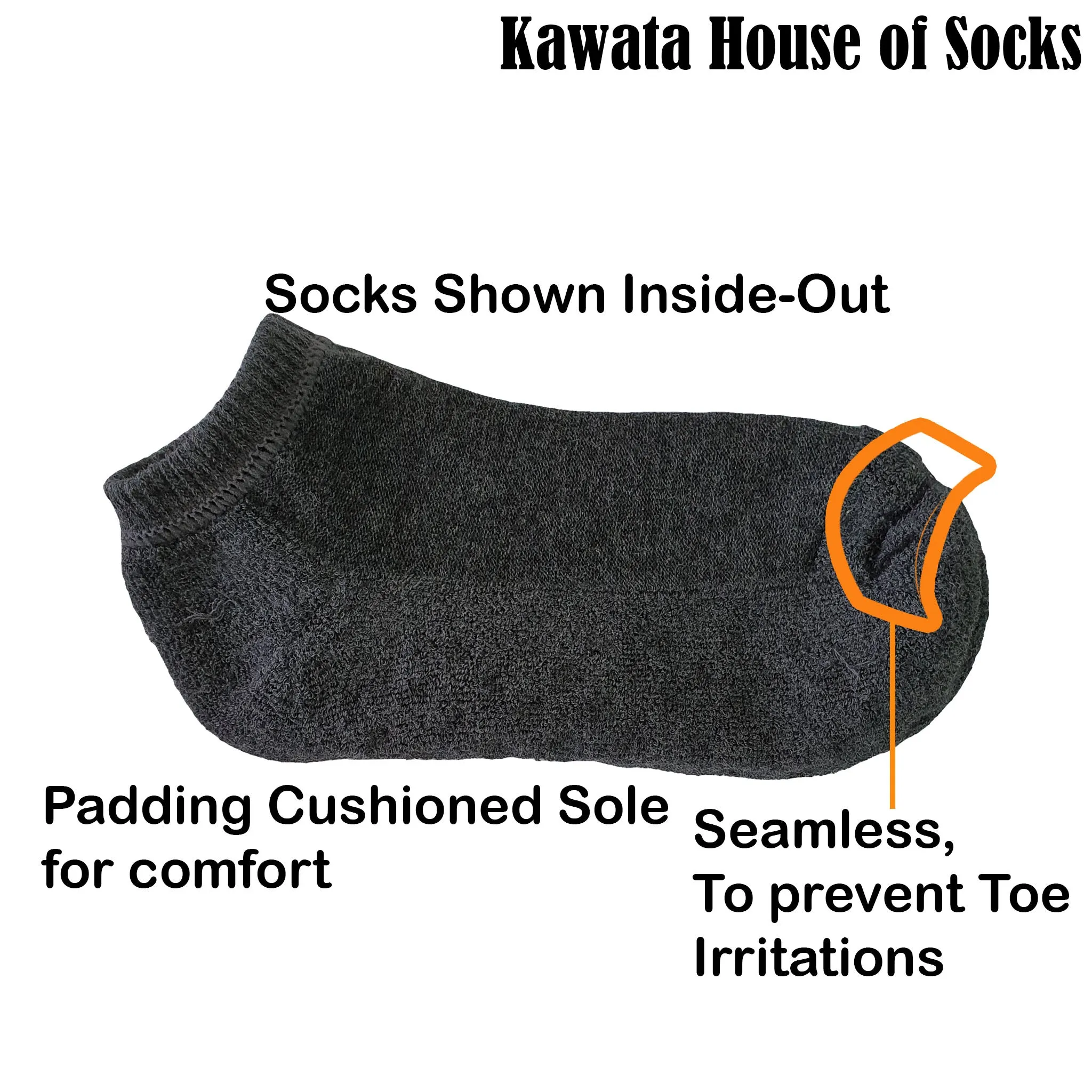 Padded Anti-Slip Cotton Socks