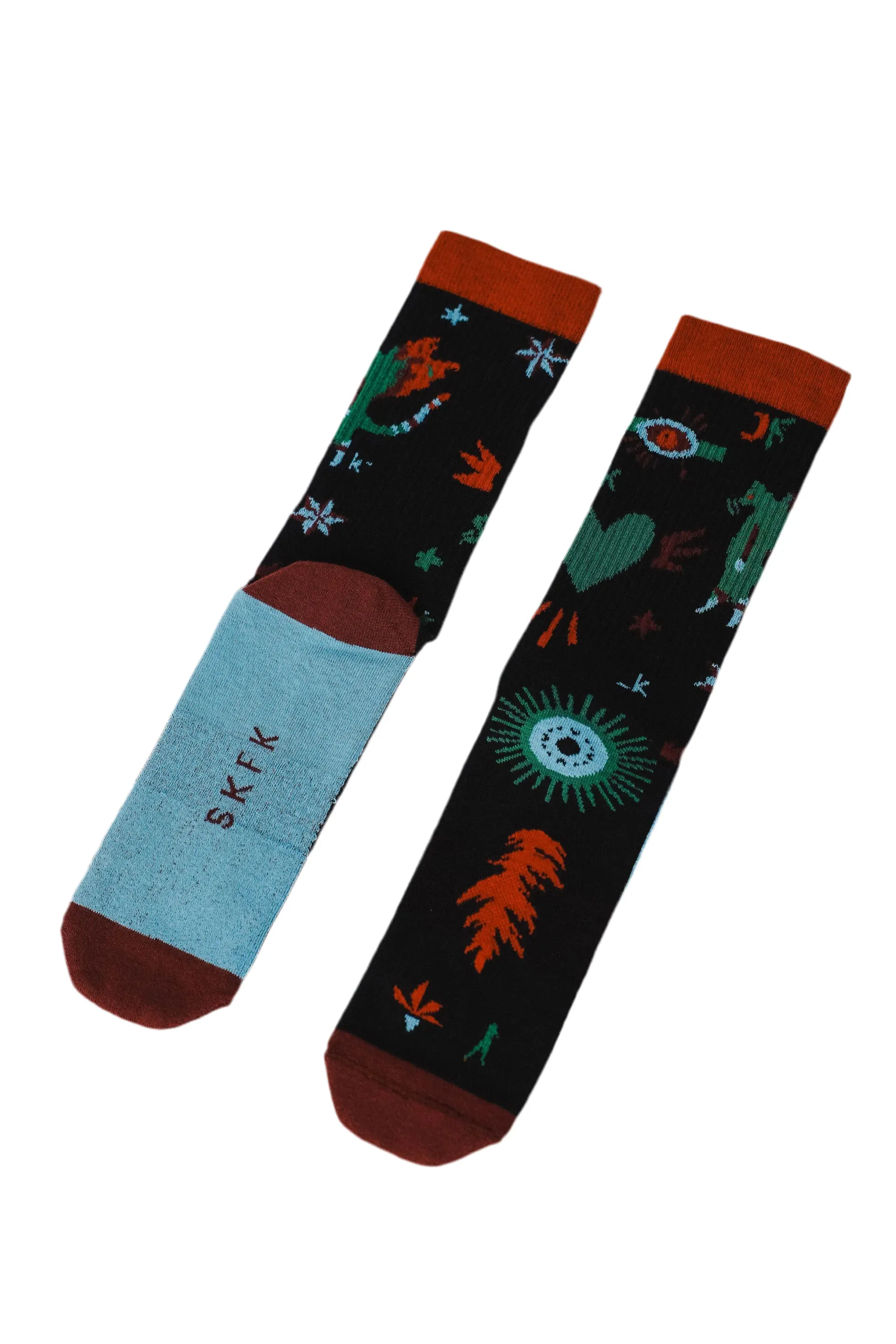 SKFK Epel socks 2-pack ML multicolour women