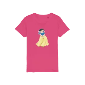 snow white Organic Jersey Kids T-Shirt