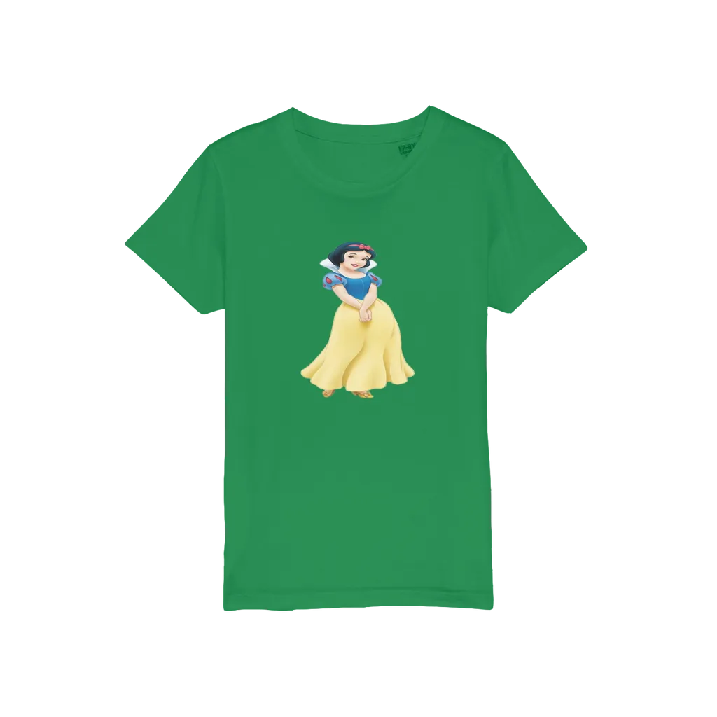 snow white Organic Jersey Kids T-Shirt