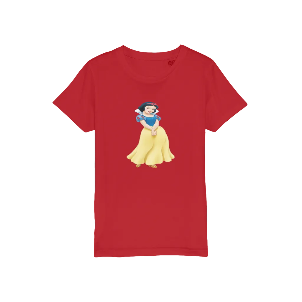 snow white Organic Jersey Kids T-Shirt