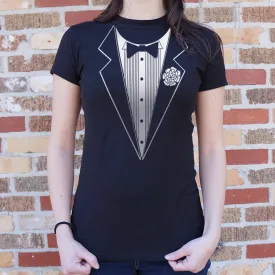 Tuxedo T-Shirt (Ladies)