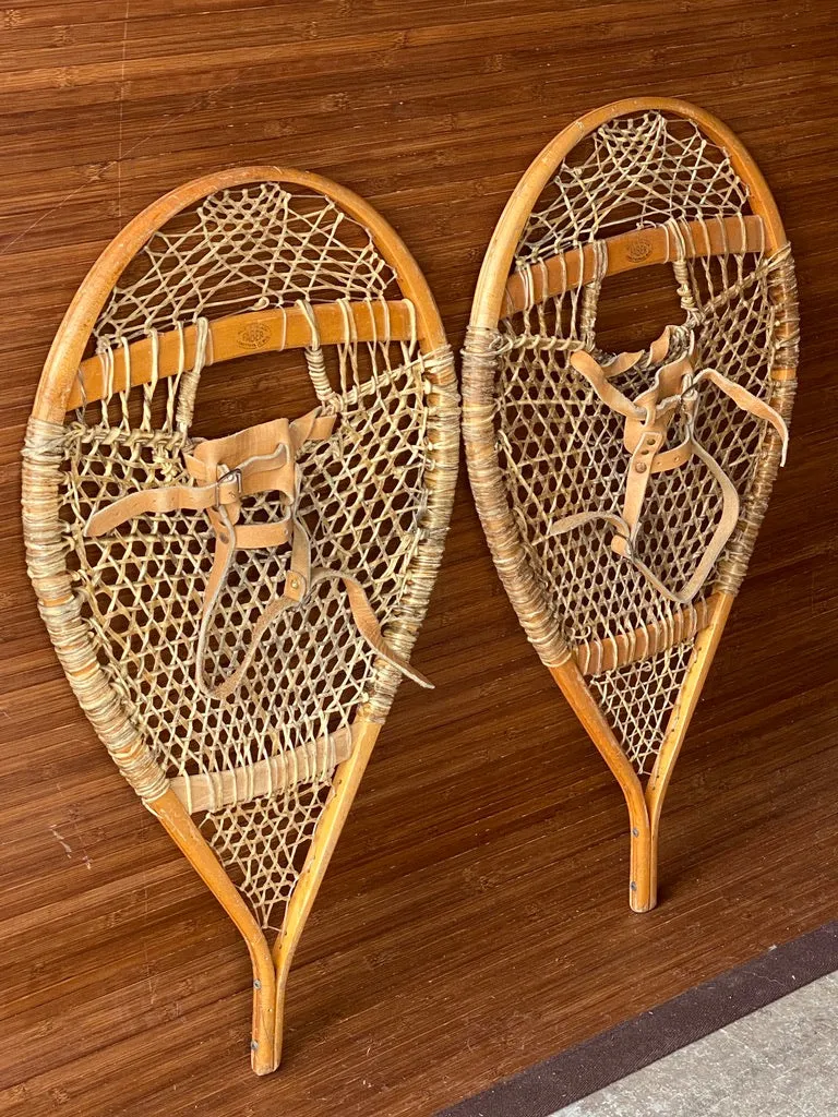 Vintage Canadian Faber Snowshoes