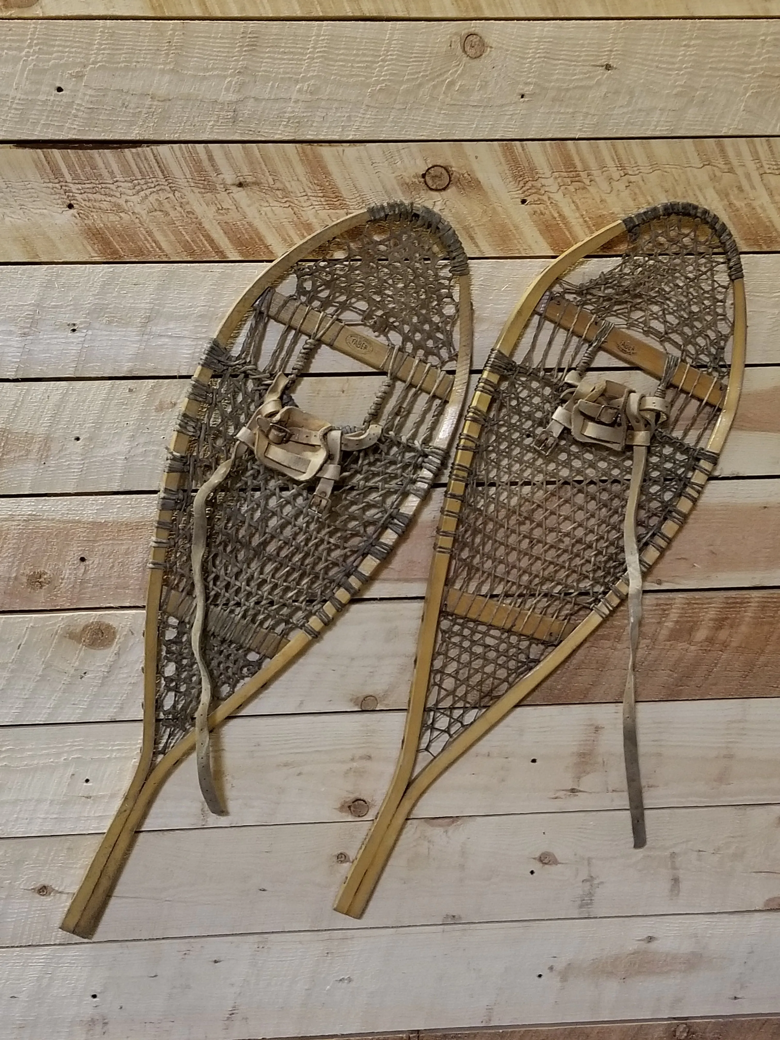 Vintage Canadian Faber Snowshoes