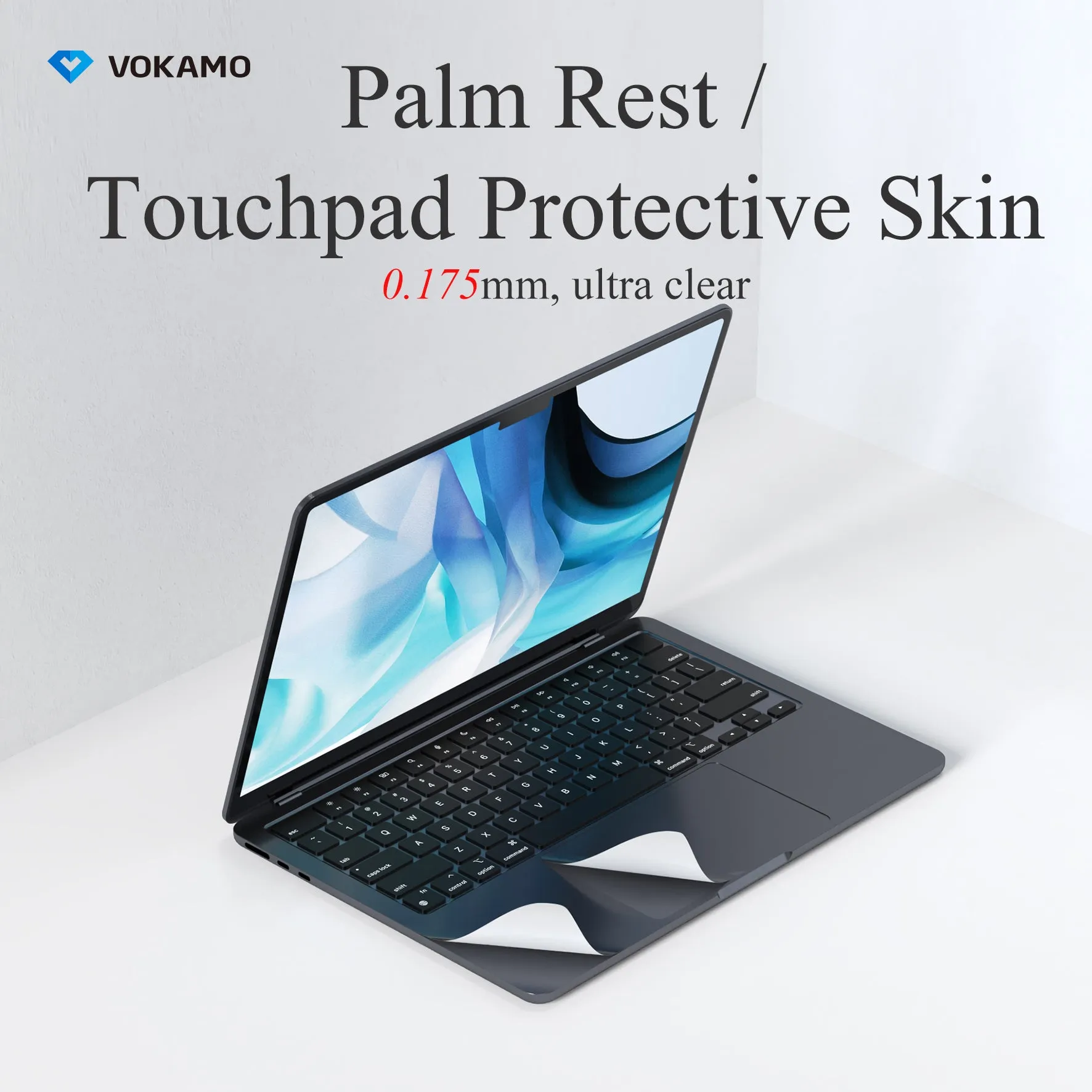 VOKAMO MacBook Skins Full Body Protective Film Set For MacBook Air 13 MacBook Pro 13