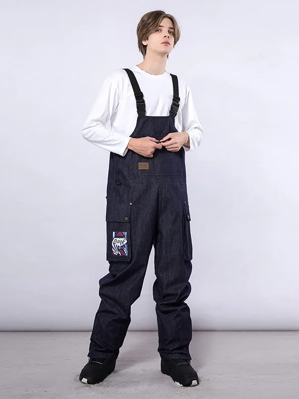 Women's Dook Snow Denim Snow Bibs Pants